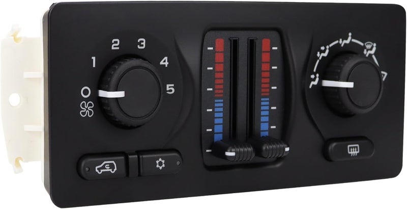 SHUNTALL 599-210XD Front A/C Heater Climate Control Module Compatible with 2002-2009 Chevy Silverado Suburban Tahoe Avalanche GMC Sierra Yukon Escalade Envoy Bravada Buick Rainier Saab 9-7X - Image 1